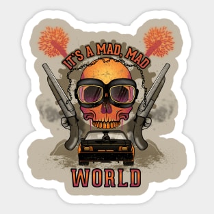 Mad World Sticker